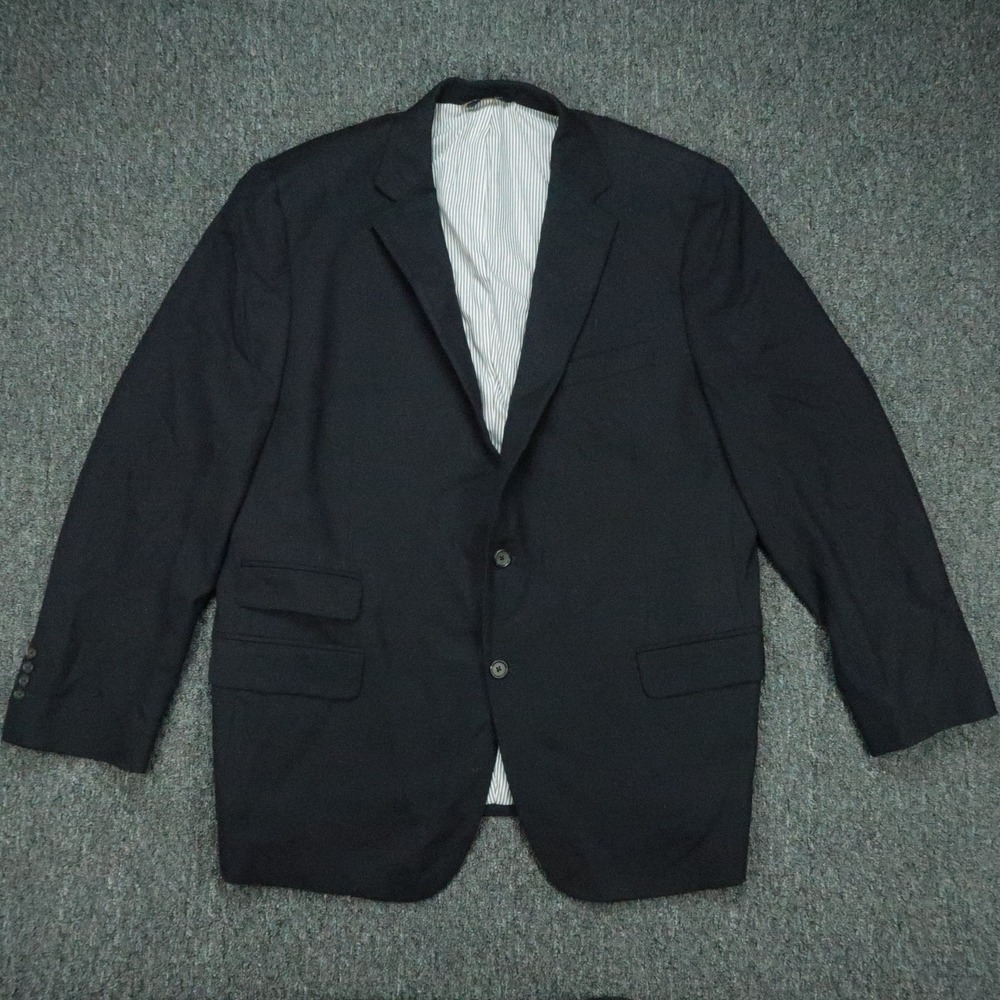 Brooks Brothers Blazer Mens 48R Blue Traditional Reda 1865 Wool Fit Sport Coat